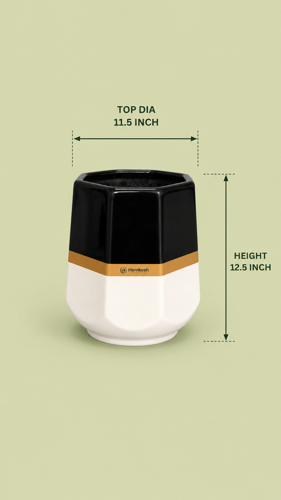 Hexo FRP Planter - Small - Image